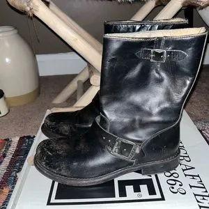 Frye jenna engineer boot hotsell